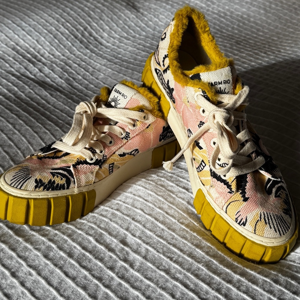 Farm Rio Island Platform Sneakers